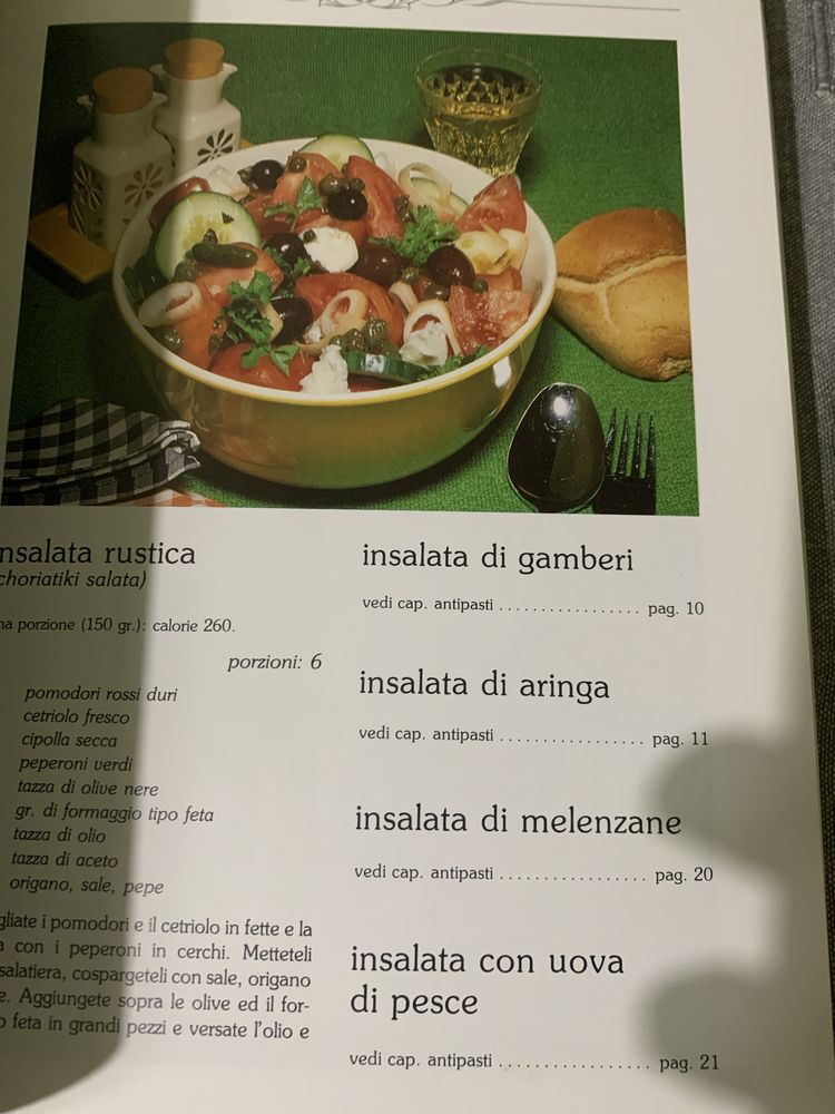 Szlifuj język włoski Grecia cucina & vini nowa książka język włoski