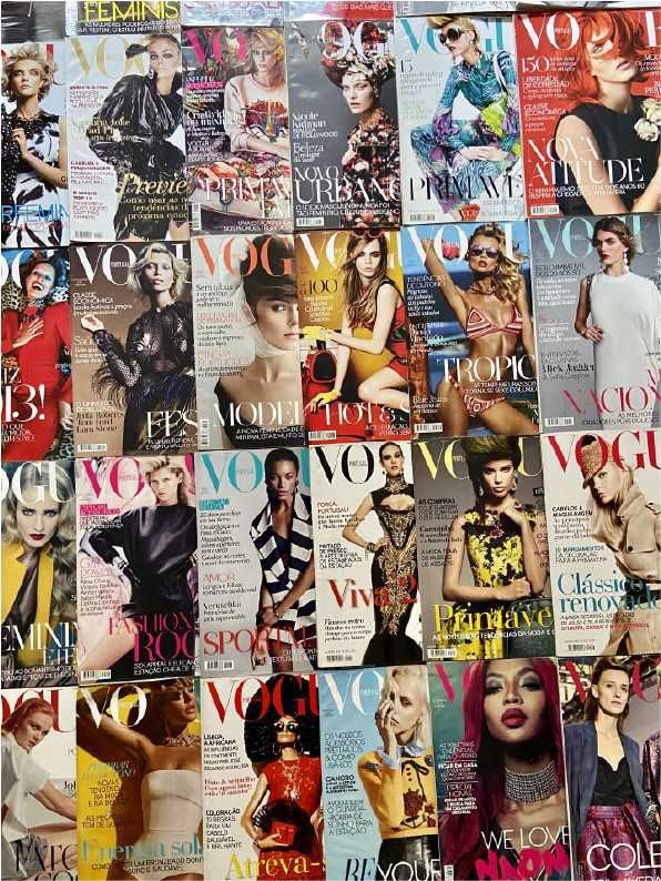 Coleção 50 Revistas VOGUE