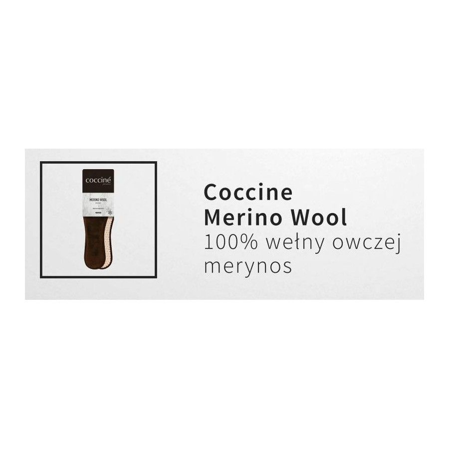 r.36 - wkładki do butów merino wool coccine