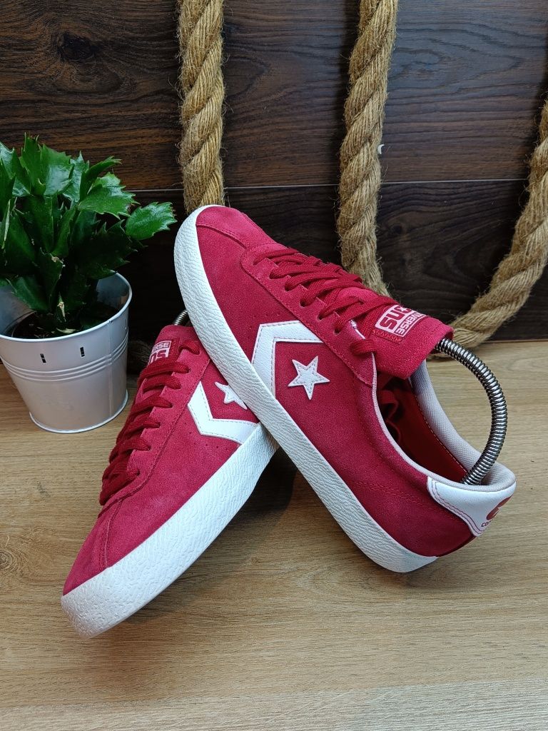 Czerwone buty trampki tenisówki sneakersy Converse Breakpoint Ox