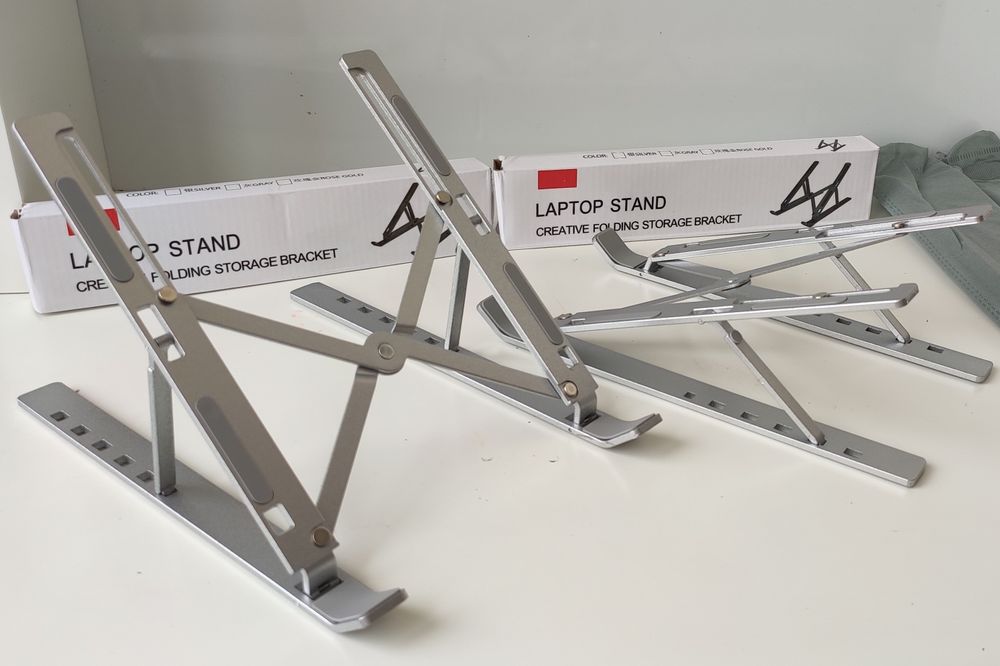 Лучшая регулируемая охлаждающая подставка для ноутбука 10-17' алюминий