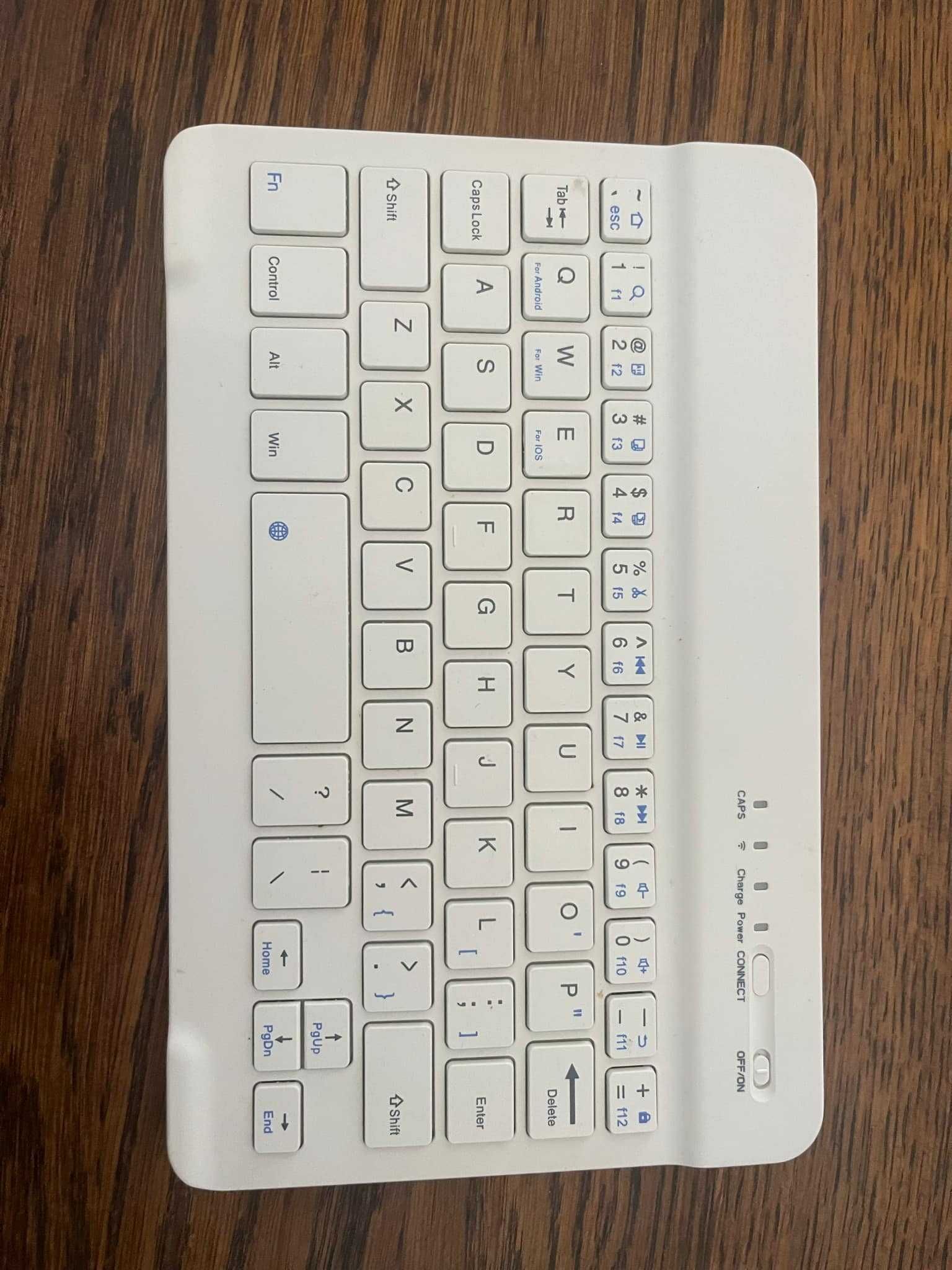 Klawiatura bezprzewodowa biała Typo Wireless Keyboard