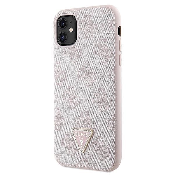 Etui Guess Crossbody 4g Metal Logo na iPhone 11 / Xr - różowe