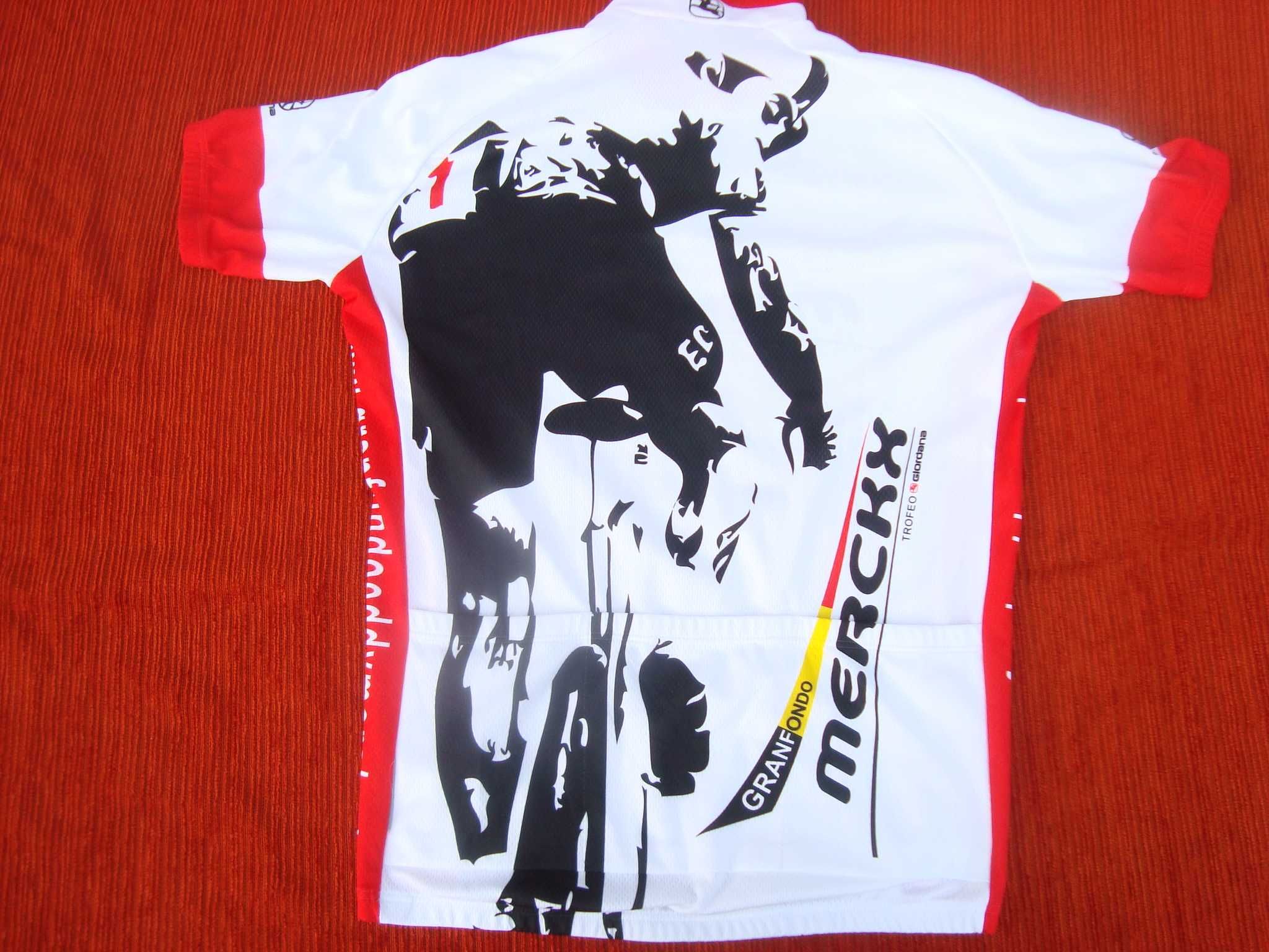 koszulka kolarska-rowerowa  Giordana roz L-Itala  logo E-Merks