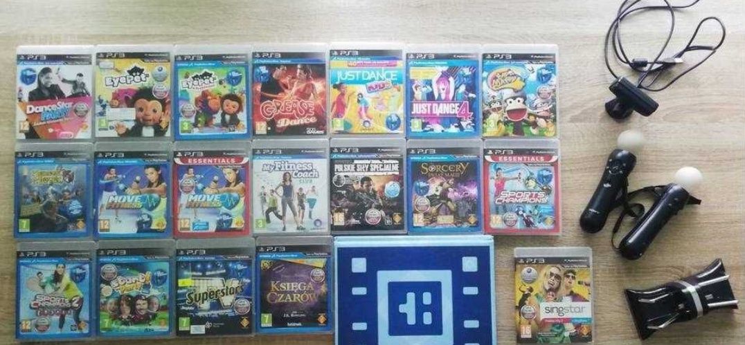 Gry PlayStation 3 PS3 na kontroler Move