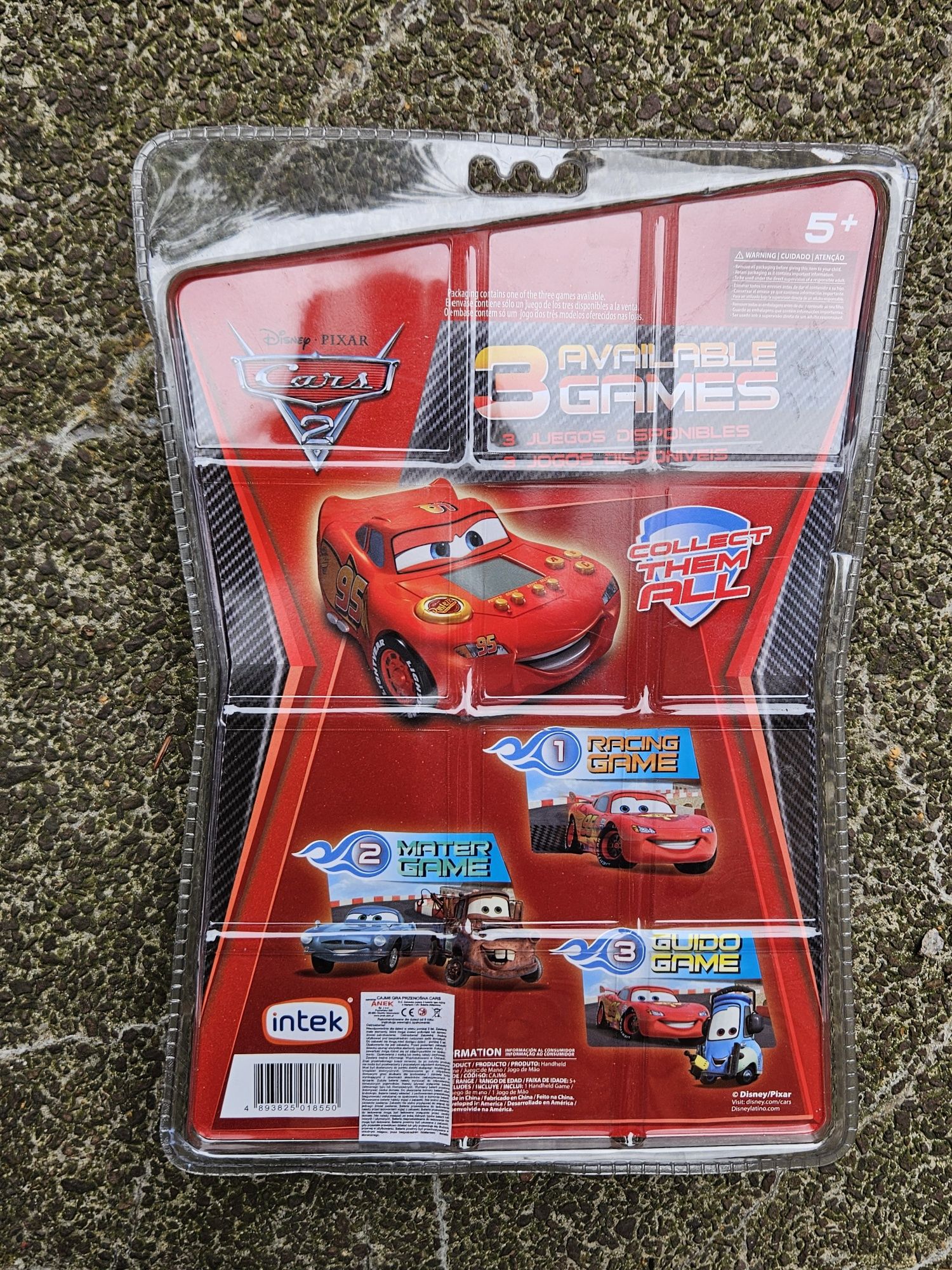 Konsola Gra Zygzak McQueen Cars Auta Disney Pixar Samochód zabawka