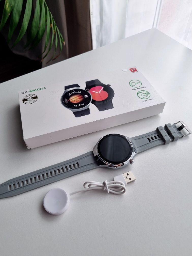 Smartwatch GT5 PRO srebrny