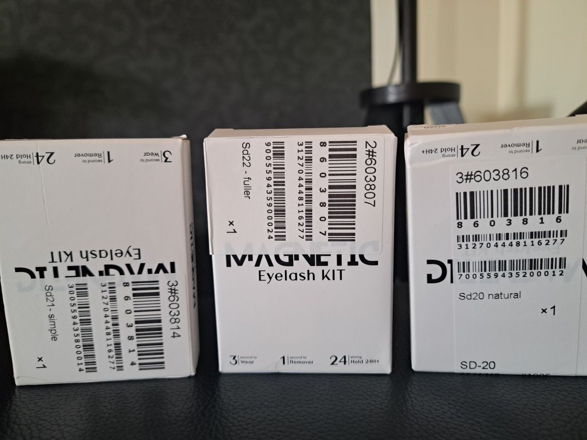 Conjunto de Pestanas MAGNÉTICAS