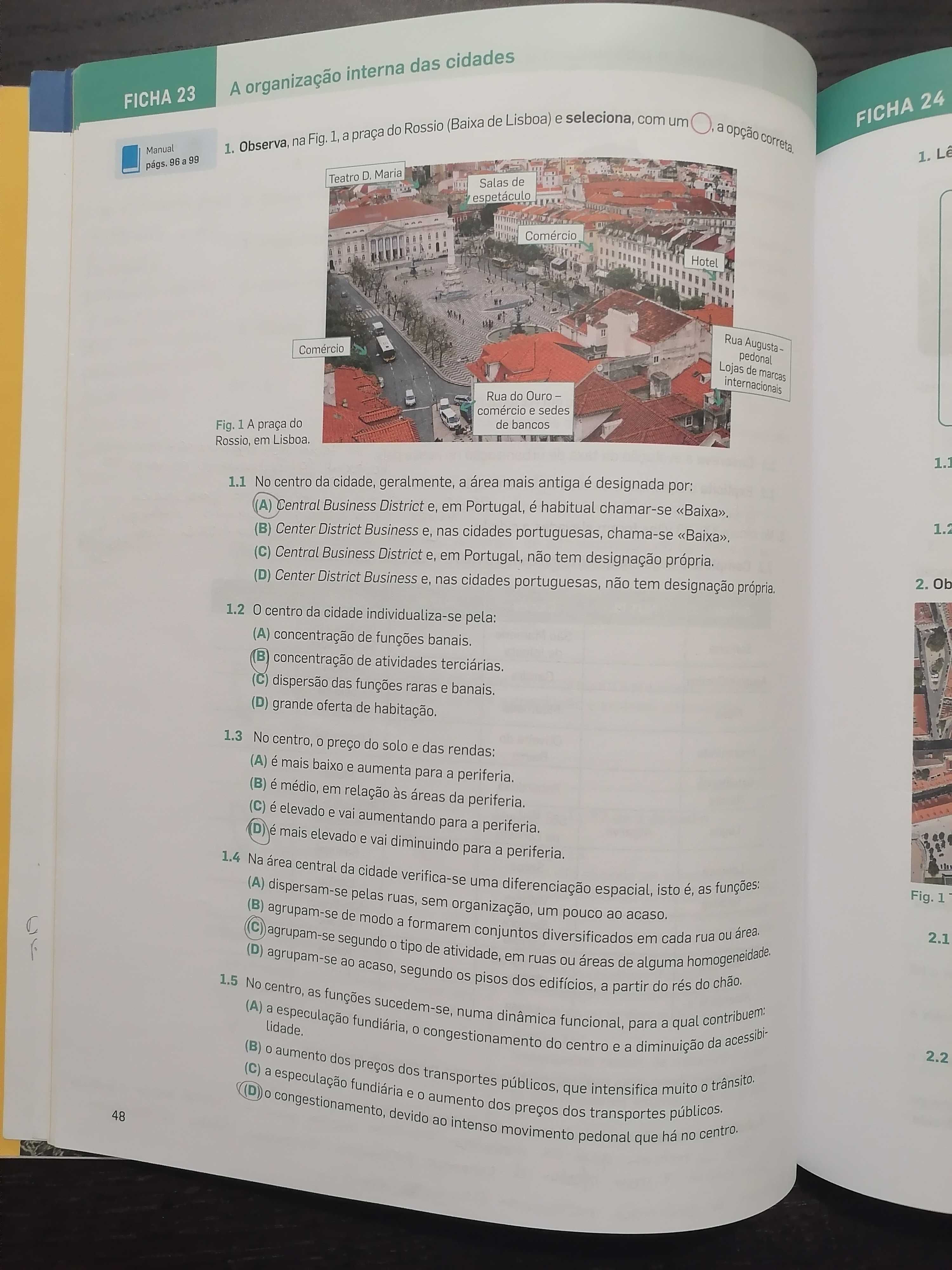 Caderno de atividade Geografia A 11