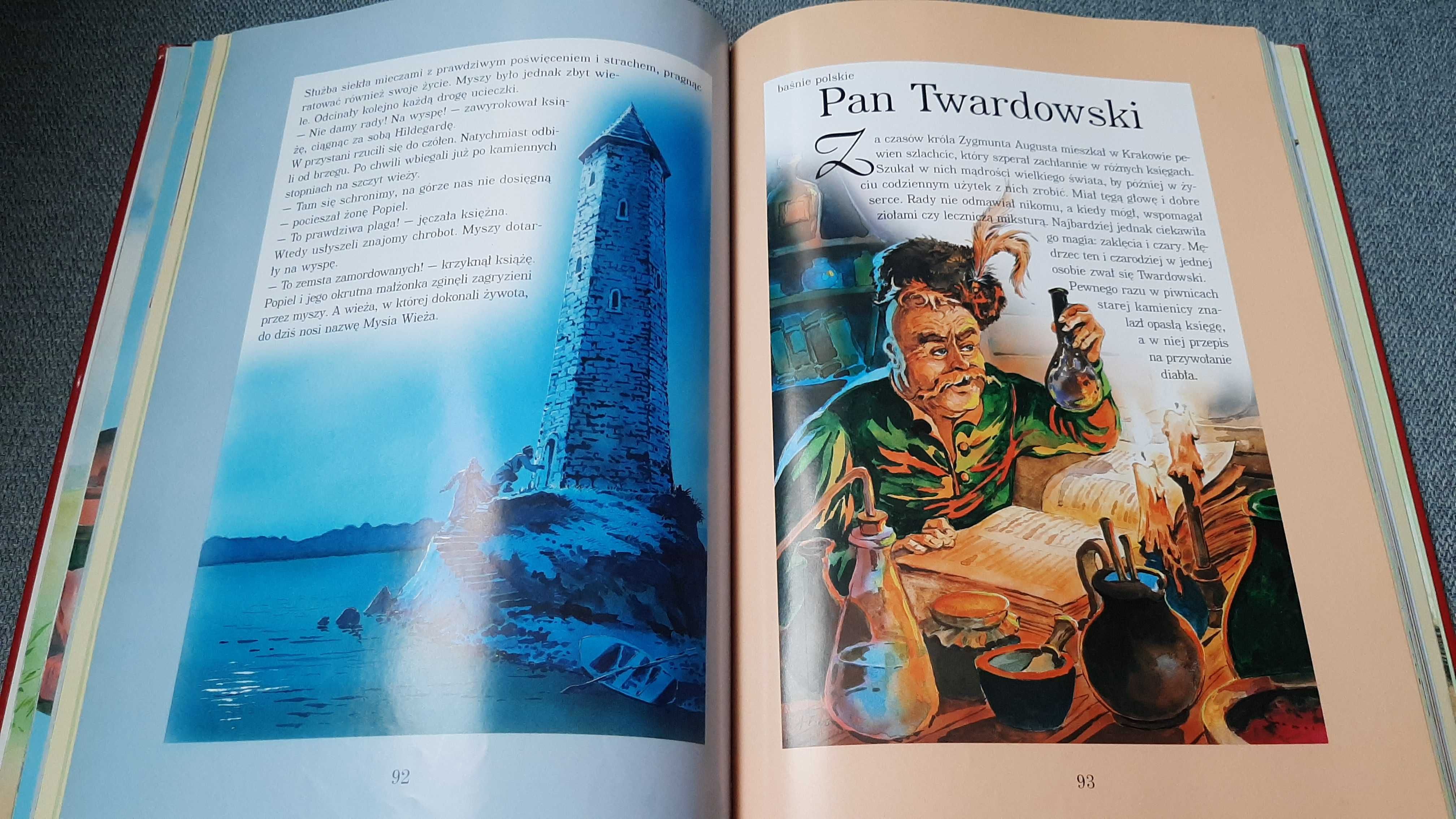 Złota księga baśni piękne ilustracje Andrzej Fonfara Marek Szyszko