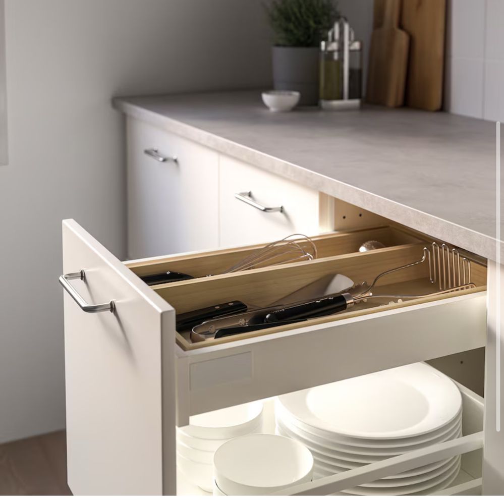 Wkład do szuflad Ikea Uppdatera przerobiony pod Blum organizer 2 szt.