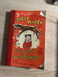 Książka Jacek Placek moja nauczycielka jest wilkolakiem