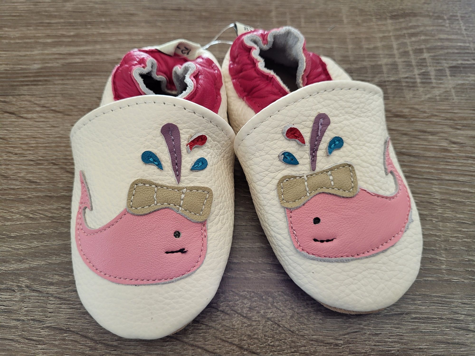 Kapcie miękkie 12-18 miesiecy 13,5 cm