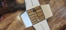 Papierowe rolki do handmade