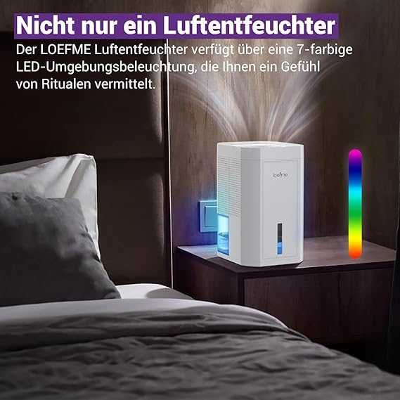 LOEFME Mini osuszacz powietrza 1000 ml