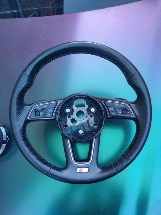 Audi A4 B7 B9 kierownica Sline S-line airbag 8W łopatki