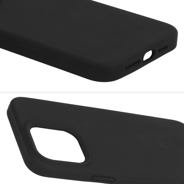 Silicone Lite Case Do Iphone 13 Pro Czarny