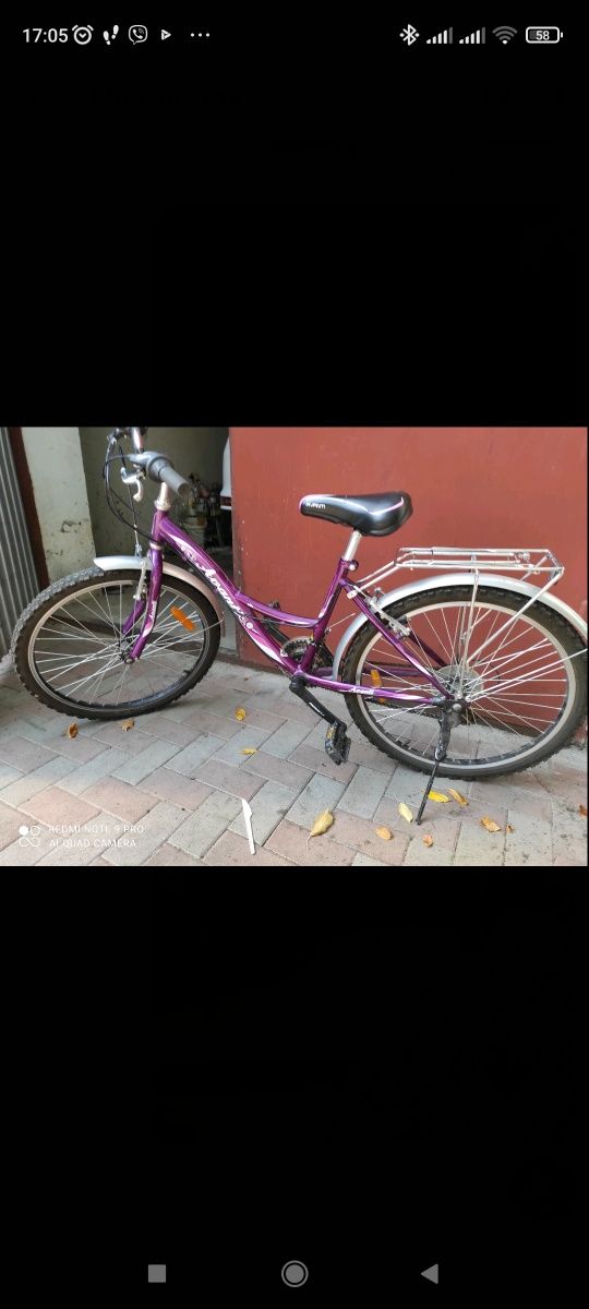 Продам велосипед Аванти 24 для девочки.