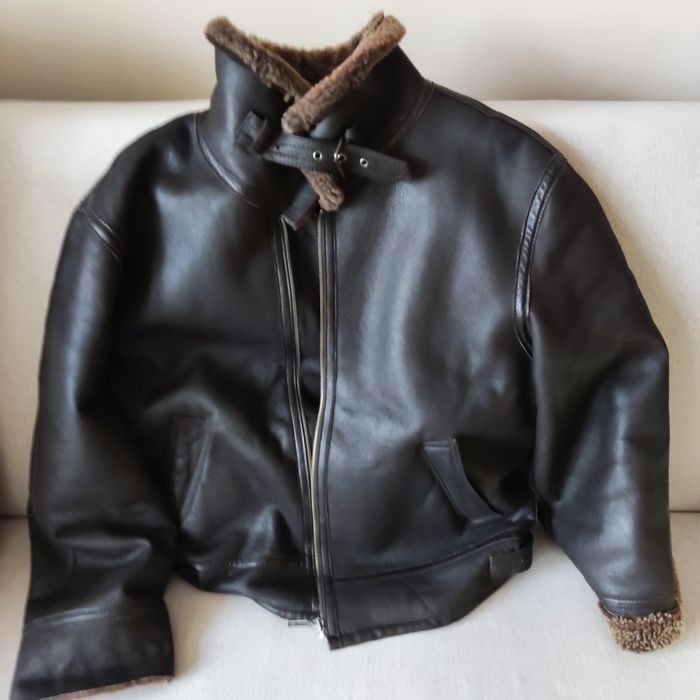 Kożuszek męski z owczej skóry