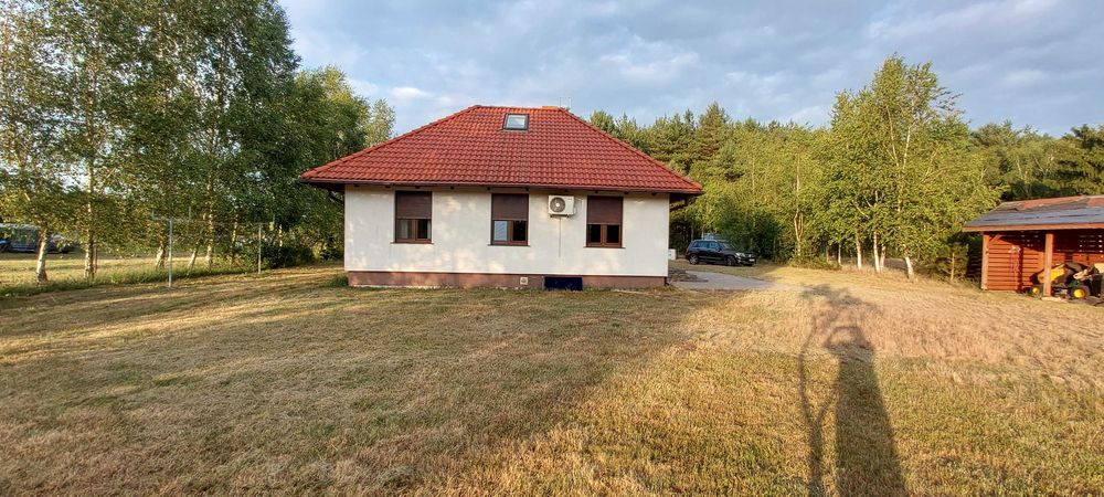 Dom przy lesie Gębiczyn koło Czarnkowa