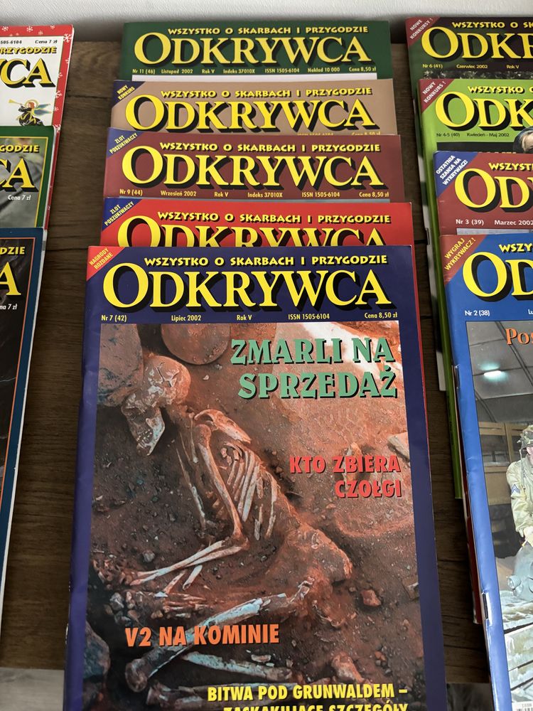 Czasopismo Odkrywca 2002