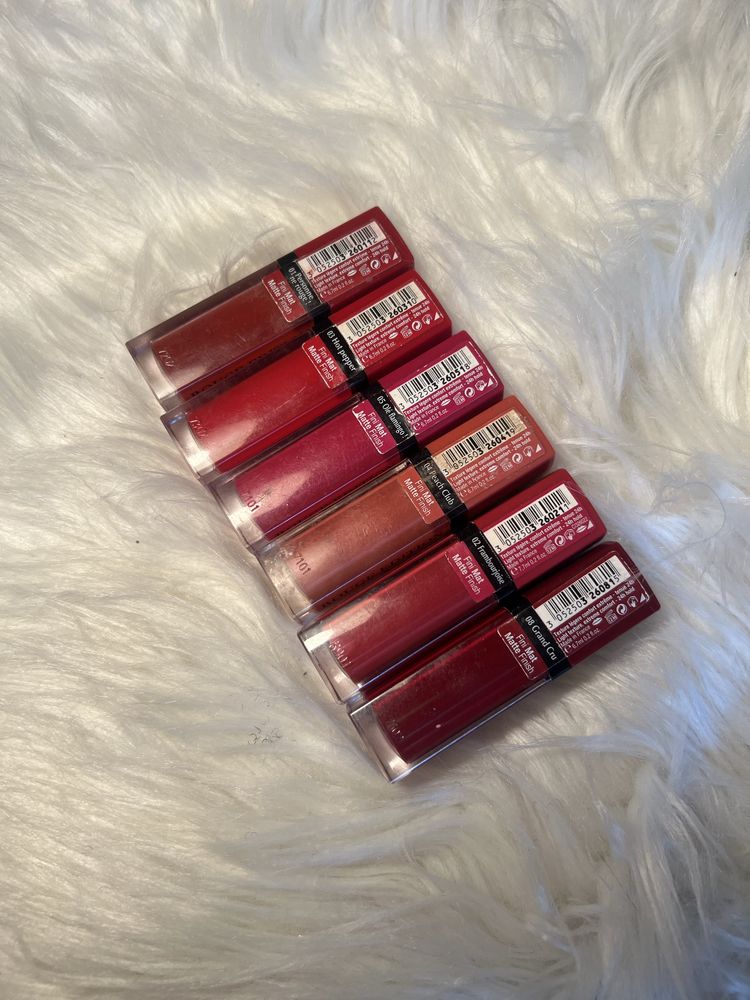 Bourjois Rouge Edition Velvet - 6 sztuk!
