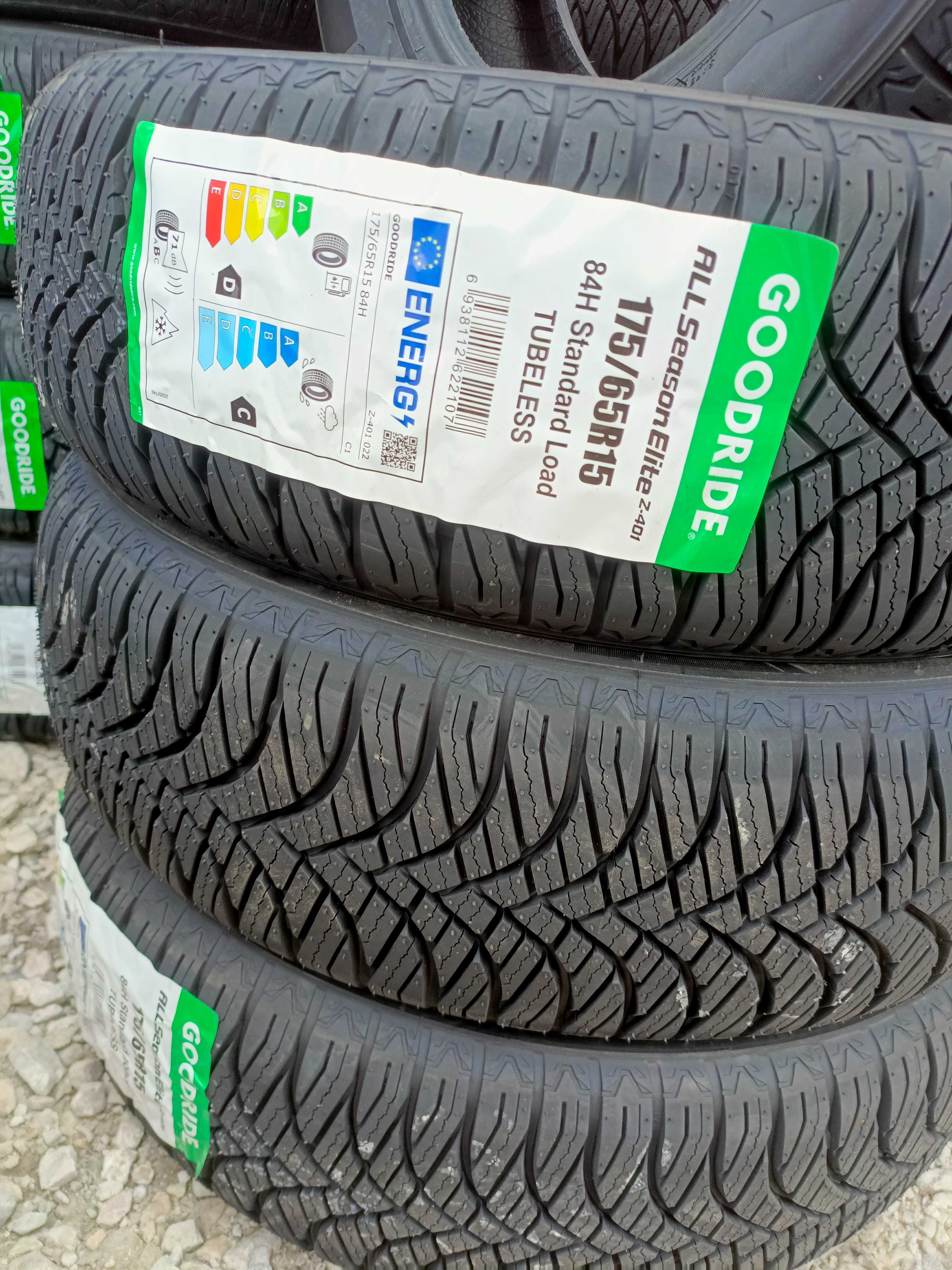 Nowe opony całoroczne wielosezonowe 175/65/15 Goodride 2025r