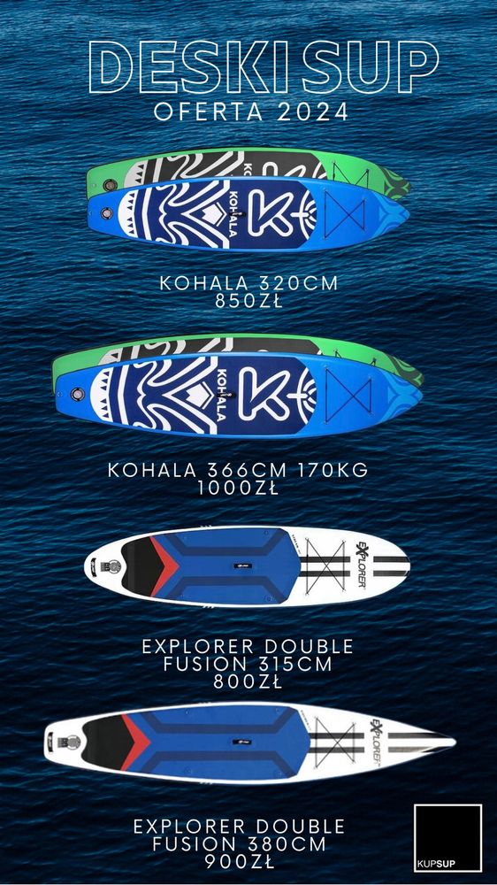 Deska SUP Kohala 10’6 320cm