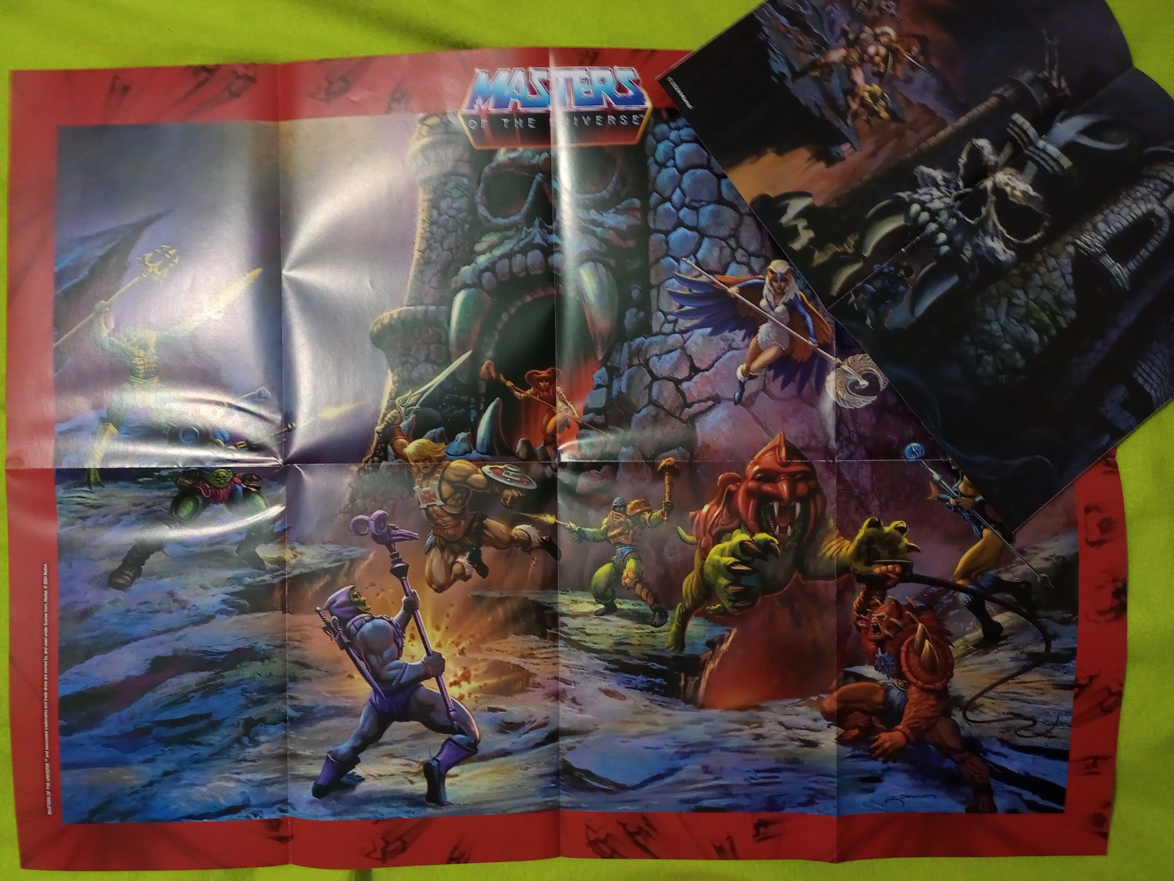 6 posters Marvel, Street Fighter, He-man