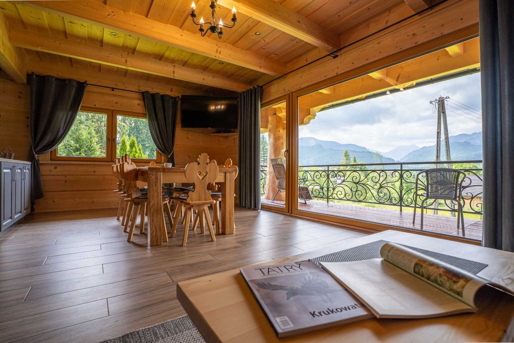 Domek w górach [Tatry,Kościelisko,Zakopane,wakacje,góry,domek z bali]
