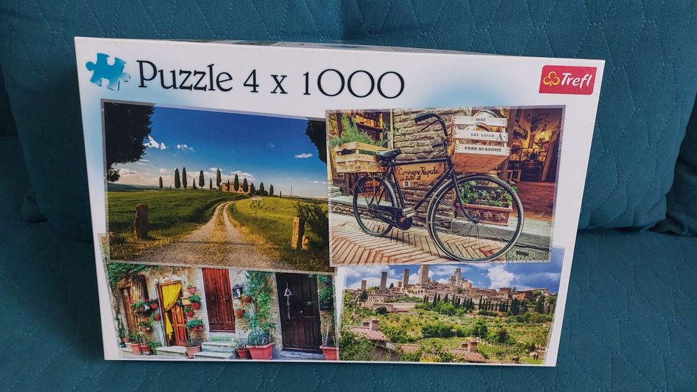 Puzzle trefl- Toscania 4x1000