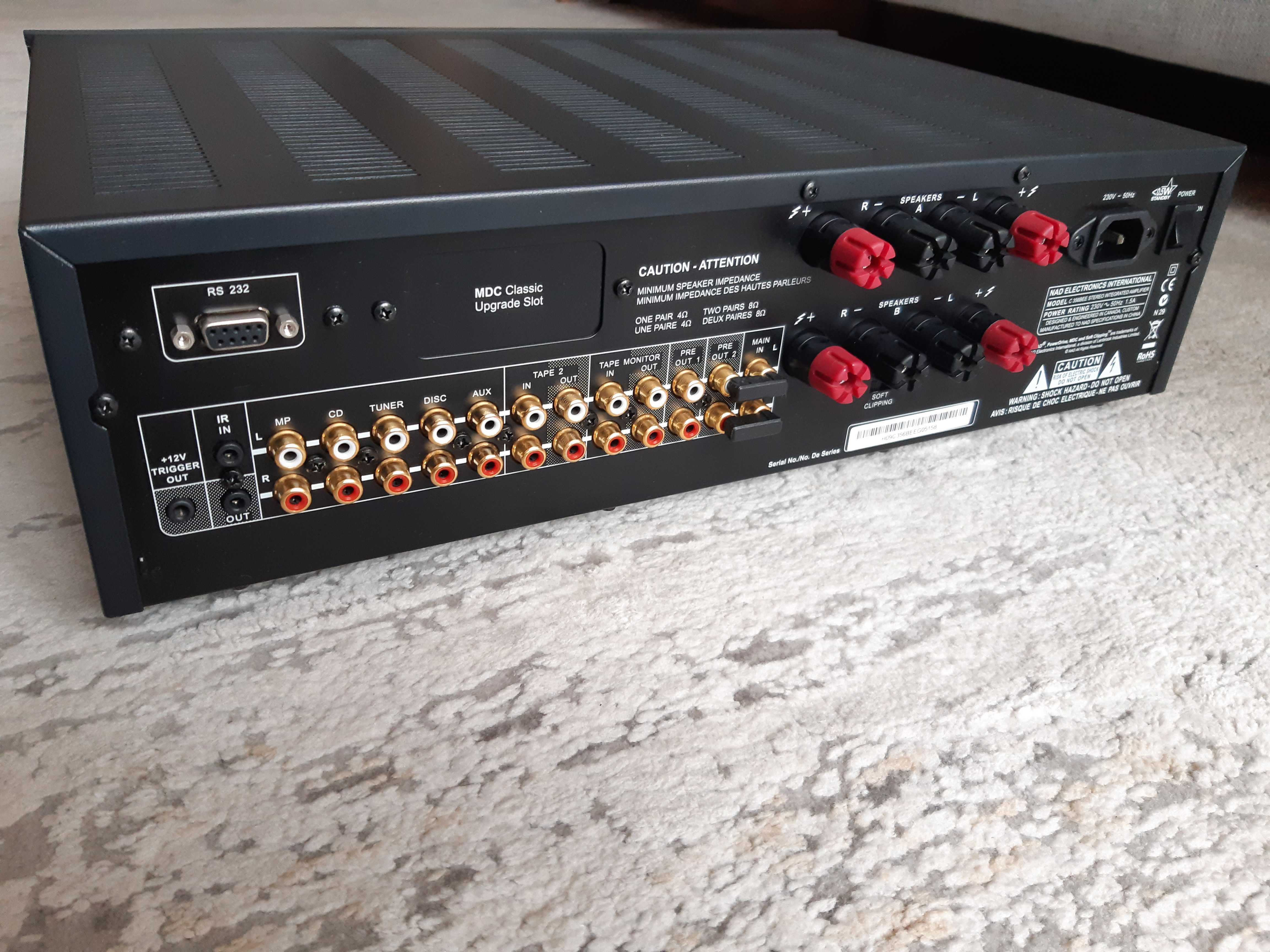 Ресивер NAD 7250PE , Підсилювач NAD C-356BEE