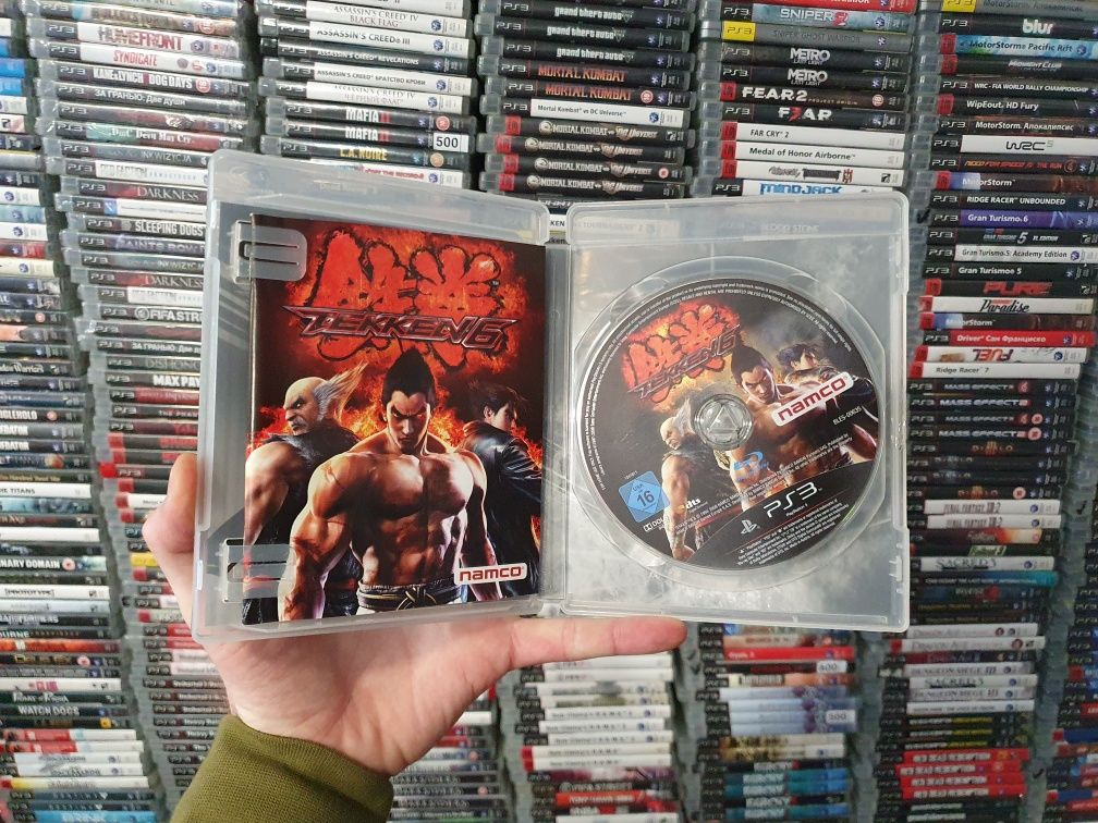 PS3 игры Sony Playstation 3 Tekken 6 б/у диск игра пс3  обмен