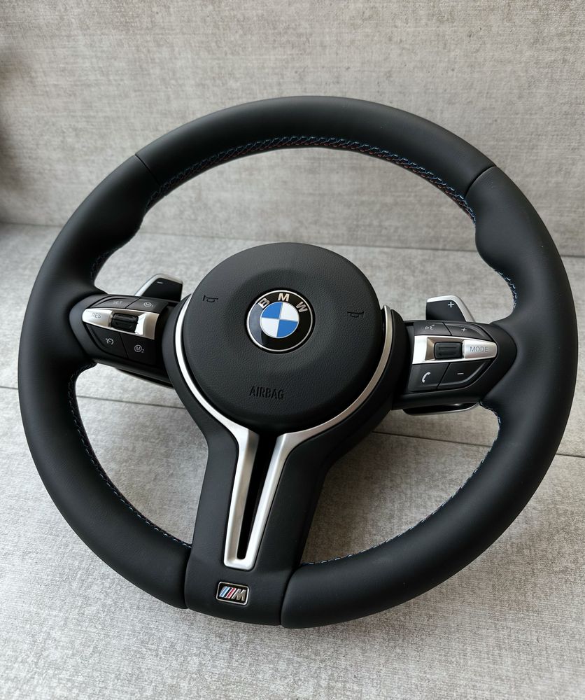 М руль BMW x3 x5 f10 f15 f25 f30 f32 f20 f22 f01 спорт руль напа