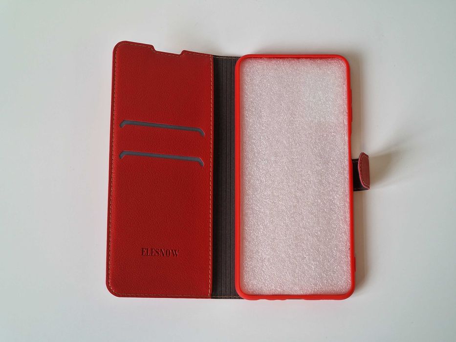 Etui futerał do Samsung A32 5G Elesnow czerwony