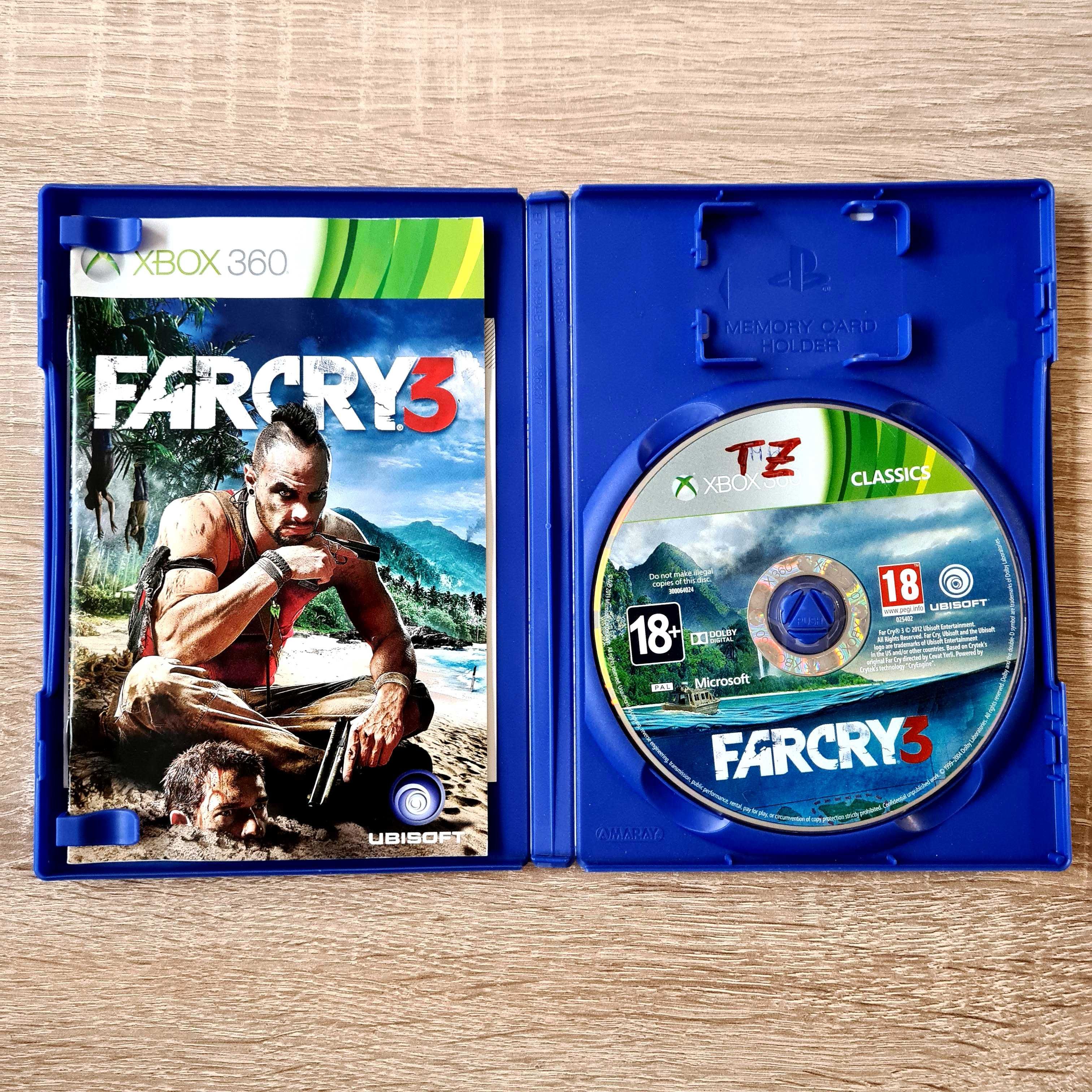 Far Cry 3 PL Polskie Napisy Pudełkowa Xbox 360