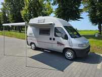 Fiat DUCATO  Kamper HYMER klimatyzacja 4 osoby WC kasetowe MARKIZA