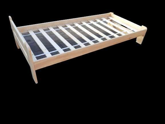 Nowa RAMA ŁÓŻKA łóżko drewniane sosnowe lakierowane transport wysyłka