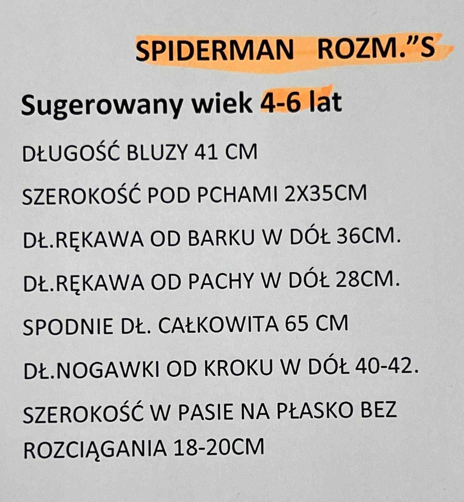 Strój dla Spidermana na bal