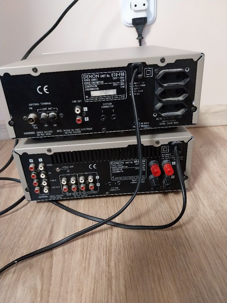 Wzmacniacz z tunerem Denon cena za komplet