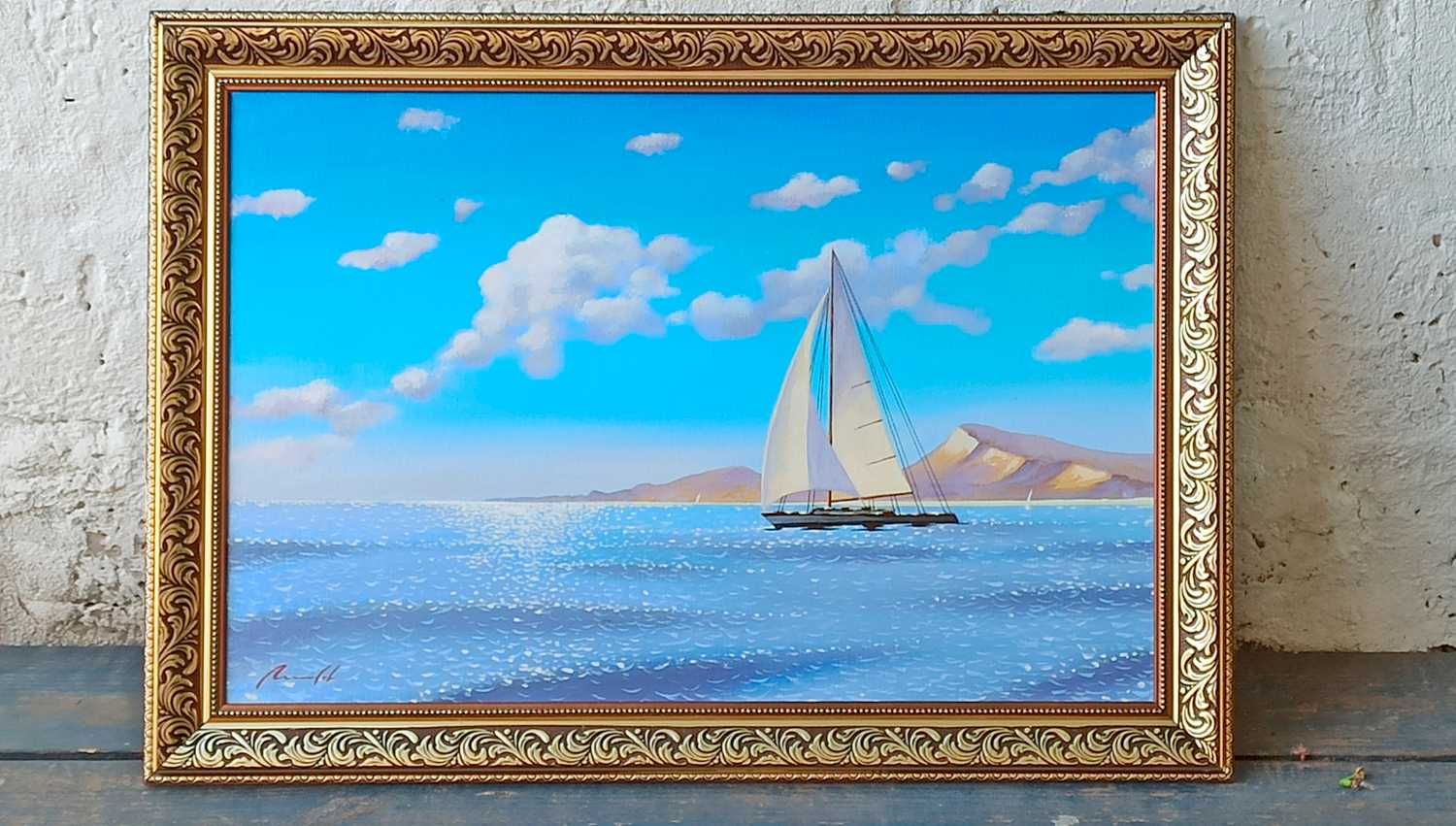 Картина. Морской пейзаж. 40 х 60 см.