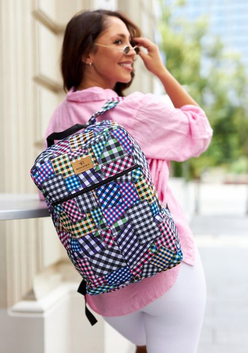 Duży lekki plecak damski bagaż do samolotu lotniczy premium oryginalny