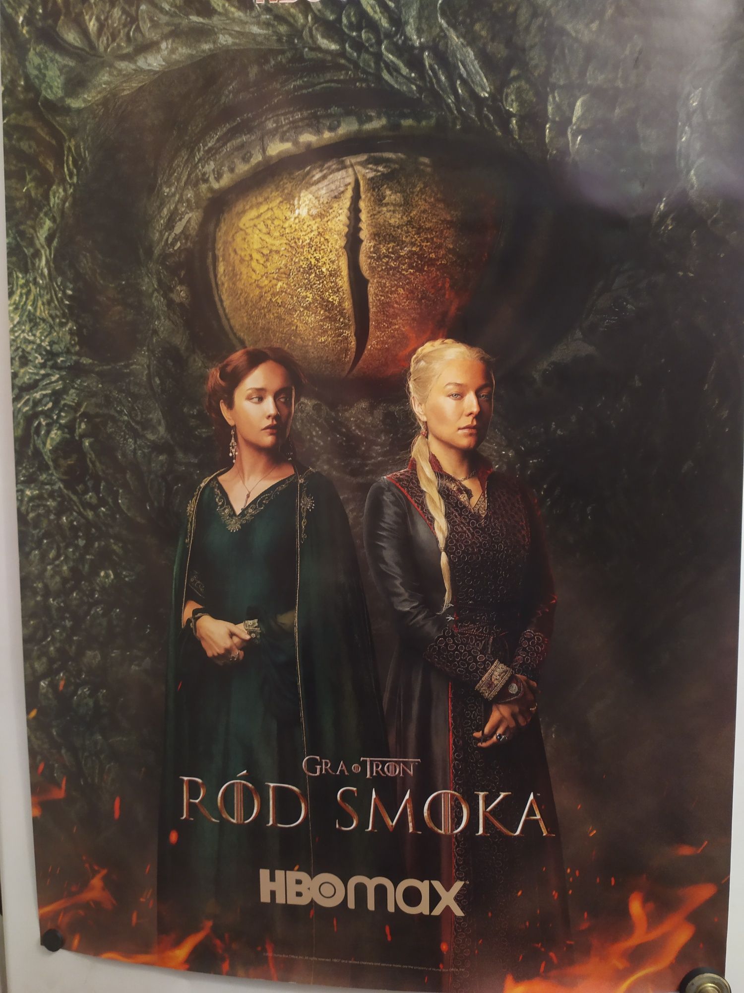 Plakat Gra o Tron Ród Smoka serial HBO