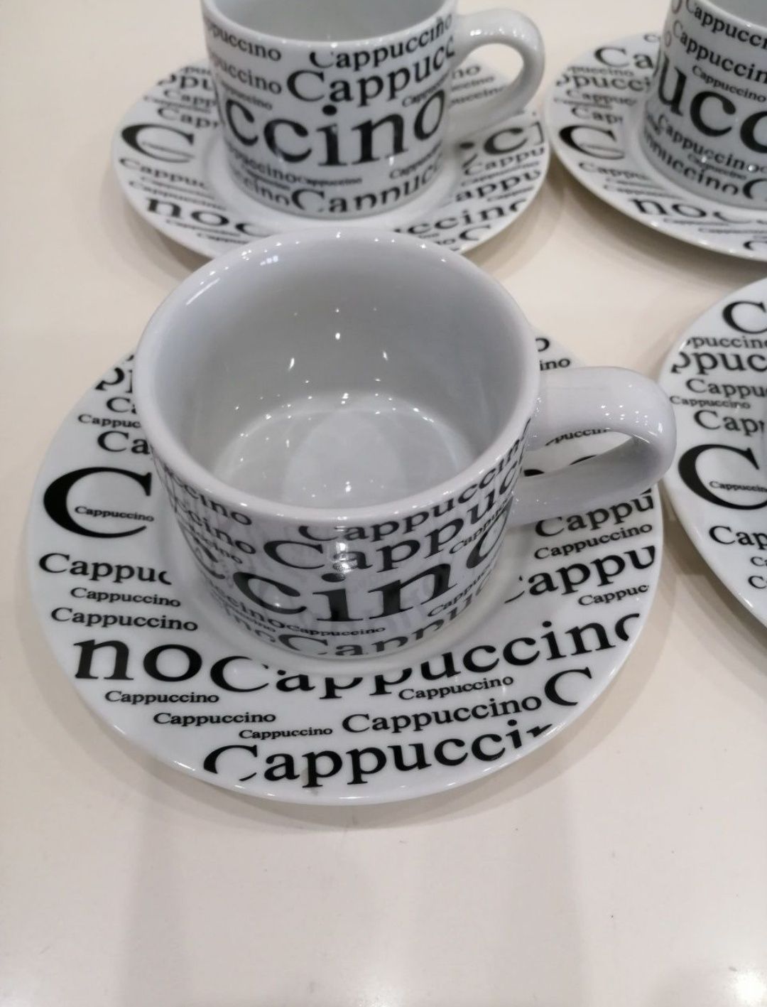 Conjunto de 4 chávenas de café Vintage