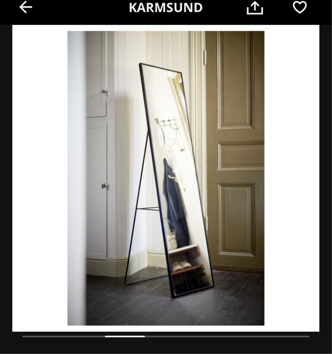 Espelho de pé Karmsund Ikea