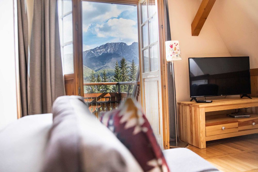 Apartamenty pokoje Zakopane centrum widok wyciąg Szymoszkowa