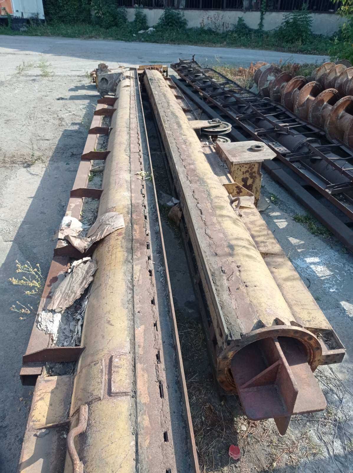 Продам буровой инструмент к СО-2 шнеки, мачты, дизель-молоты.