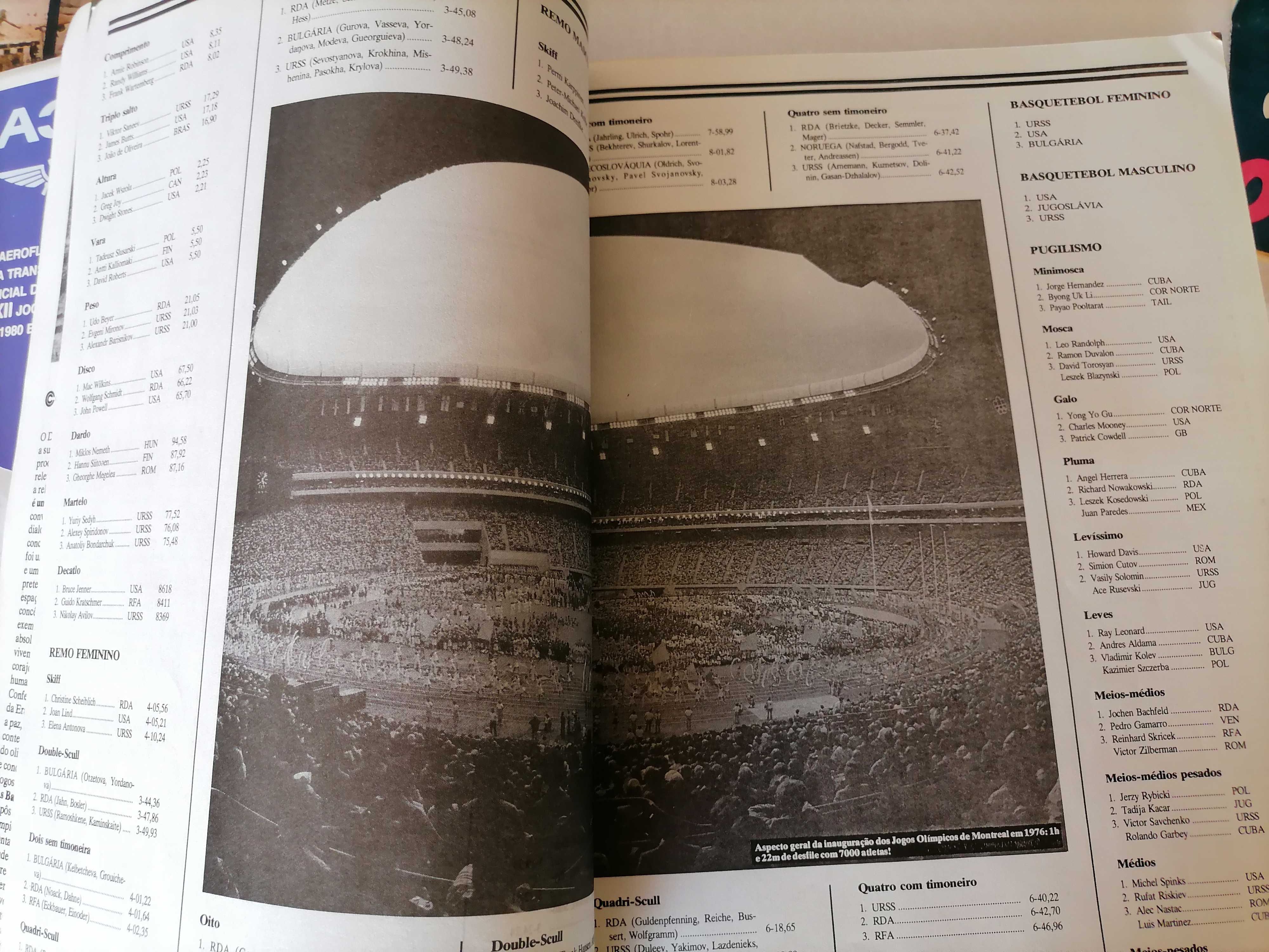 Caderneta e Revista  A PALAVRA DOS CAMPEÕES 1980 *COMPLETA*