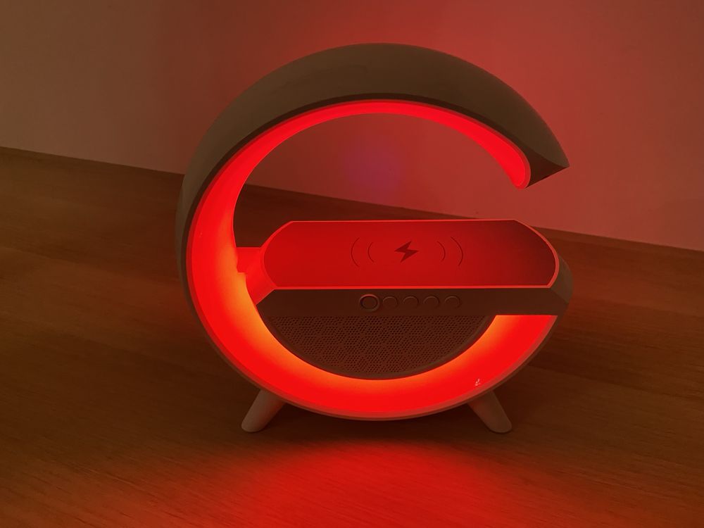 G-lamp głośnik Bluetooth, SMART 5W1 LED RGB (biała)
