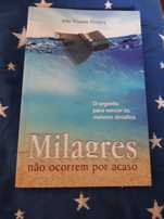 Livro milagres não ocorrem por acaso